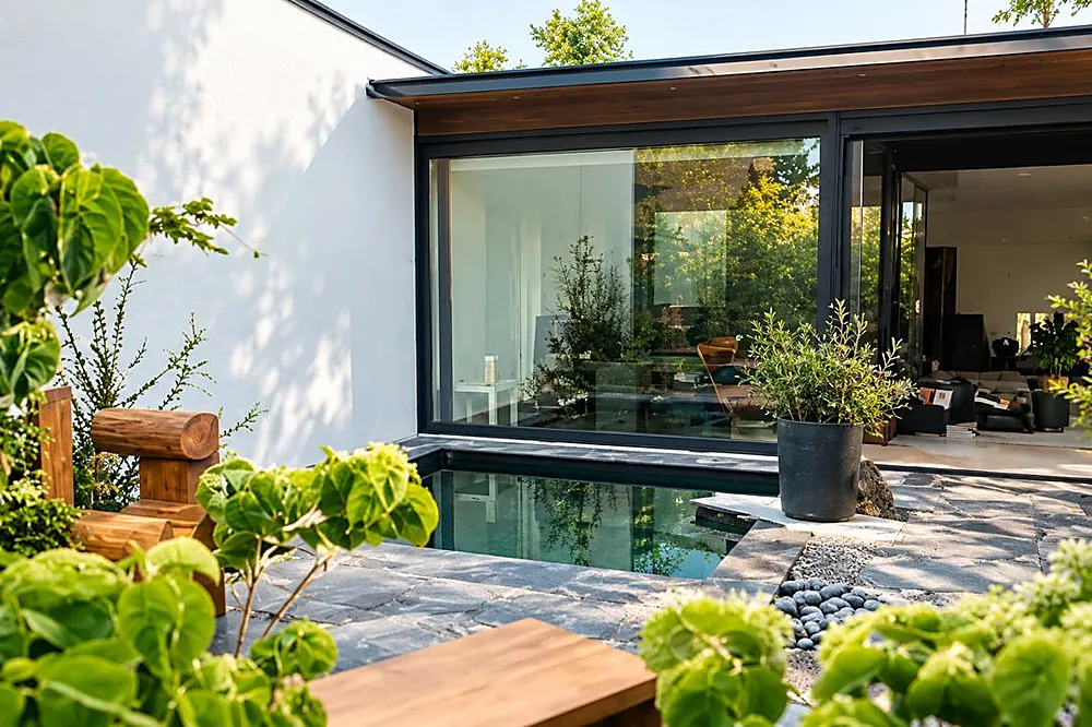 Einladende Gartenterrasse – Grundlage des Beratungsgesprächs